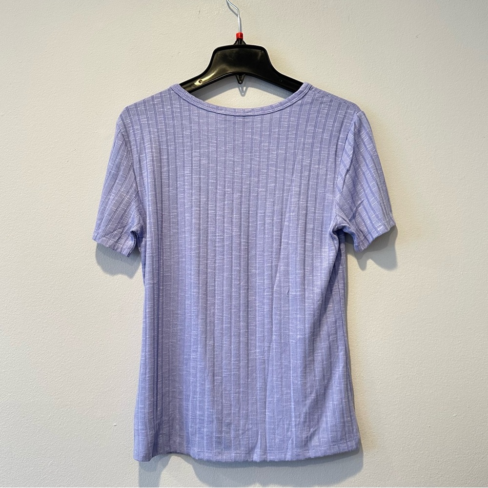 Vintage America Ladies' Slub Ribbed Tees - Picture 7 of 10